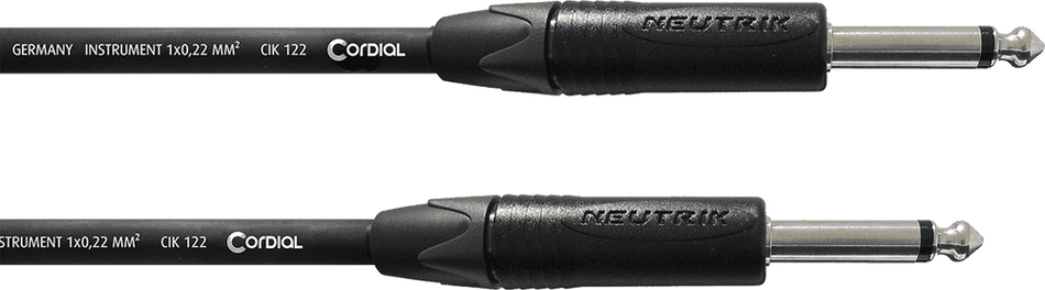 Cordial CPI 9 PP - Cable de Instrumento Profesional de 9 metros