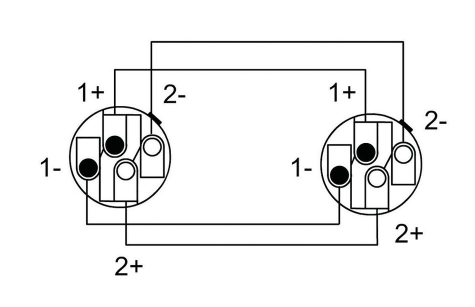 Cordial ECLCPL10LL44 - Cable de Altavoz Profesional speakON 4 Polos 4x4mm² de 10 Metros