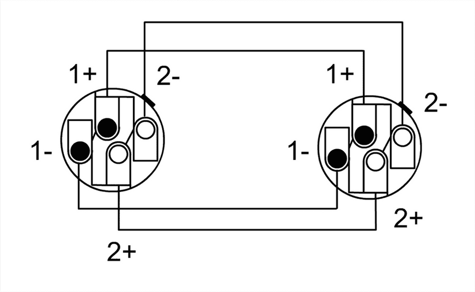 Cordial ECLCPL5LL44 - Cable de Altavoz Profesional Speakon 4 Polos 4x4mm² 5m