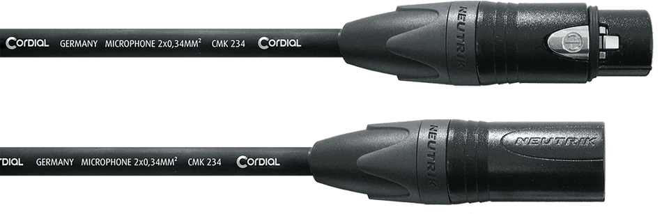 Cordial ECLCPM5FM-234 - Microphone cable 2 x 0.34 mm² - 5 m
