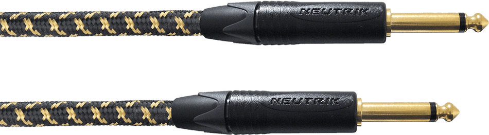 Cordial ECLCXI3PP-TWEED-25A - Cable de Instrumento con Jack Silencioso Edición 25 Aniversario