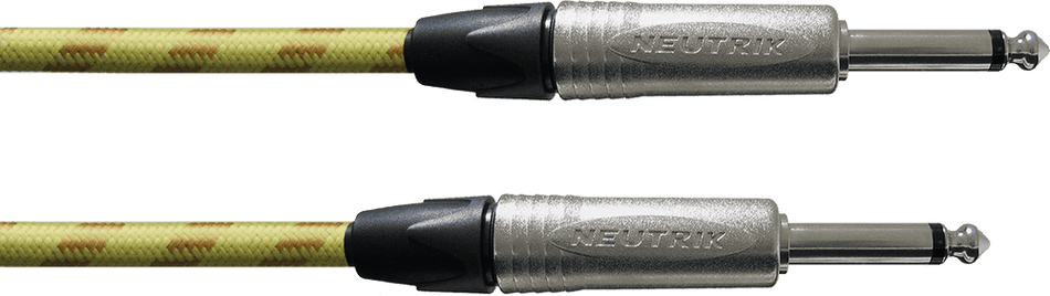 Cordial ECLCXI6PP-TWEED - Cable de guitarra jack con acabado tweed de 6 m