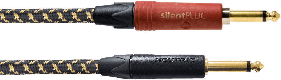 Cordial ECLCXI6PP-EDI25-SILE - Cable de Guitarra Jack 25th Anniversary Silent Tweed 6m