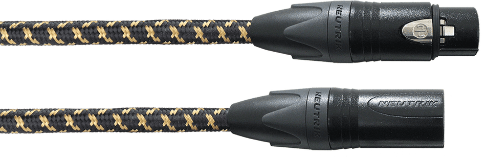 Cordial ECLCXM5FM-TWEED-25A - XLR microphone cable Silent tweed 25th anniv 5m