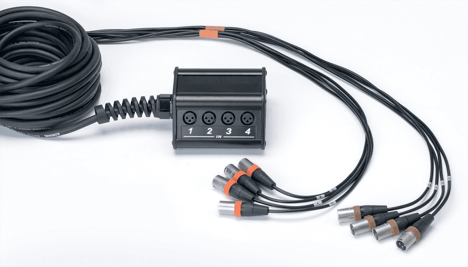 Cordial ECLCYB8-0C10 - Stage box 8 XLR inputs 10 m