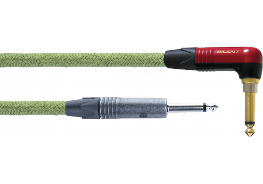 Cordial ECLECOHEMP-3PR-SIL - Cable de Instrumento Sostenible con silentPLUG
