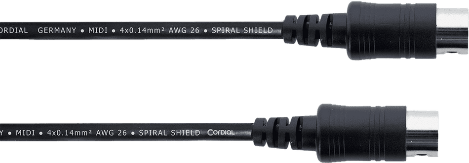Cordial ECLED15AA - Cable MIDI Profesional de 1,5 m