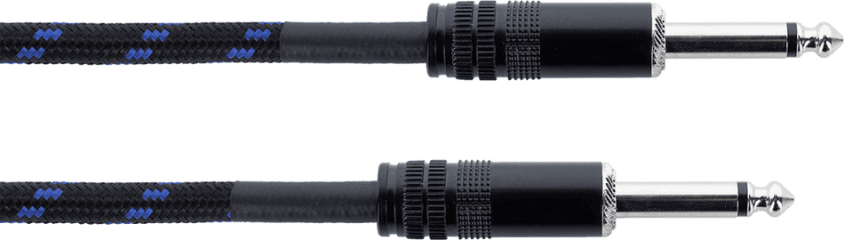 Cordial ECLEI75PP-TWEED-BL - Cable de guitarra jack 7,5 m tweed azul