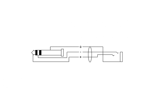 Cordial ECLEM10VK - Cable de extensión de audio estéreo Jack 10 m