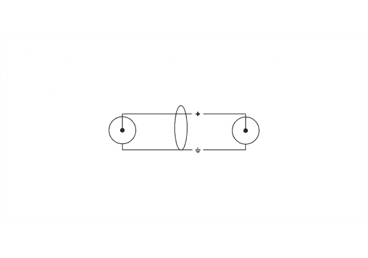 Cordial ECLEU1CC - Dual Rca/Rca Audio Cable 1 m