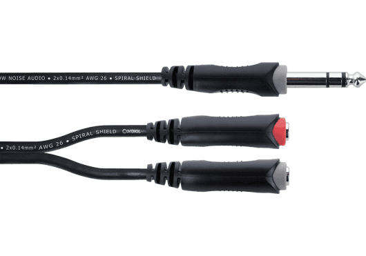 Cordial ECLEY03VGG - Cable Adaptador en Y / Inserción de 30 cm