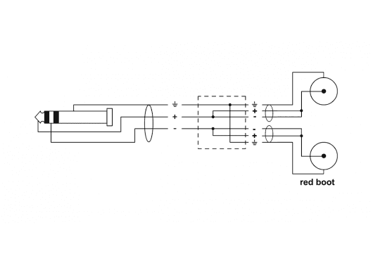 Cordial ECLEY1WCC - Cable Adaptador en Y de Mini Jack Estéreo a 2 RCA