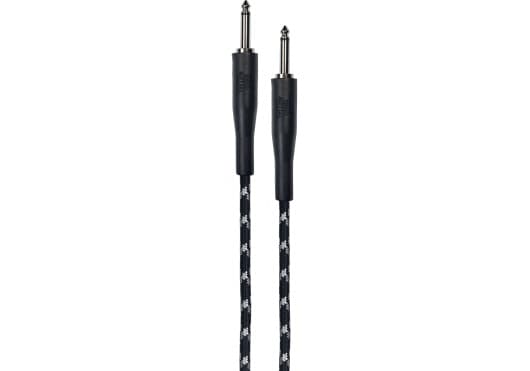 Yellow Cable ECOG66DG - Cable de instrumento Jack/Jack recto con funda trenzada negro/gris (6 m)