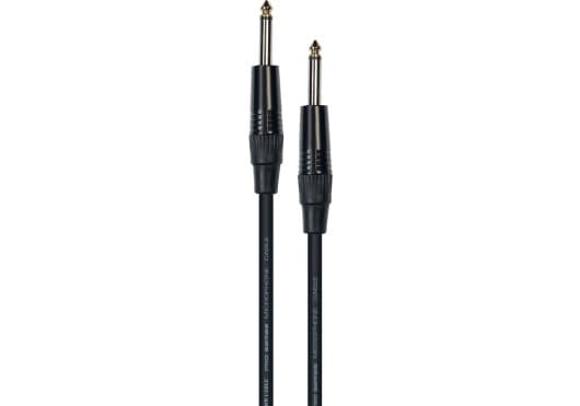 Yellow Cable ECOGP66D - Cable de instrumento con 2 jacks 6,35 mm (TS) rectos tipo Neutrik, 6 m