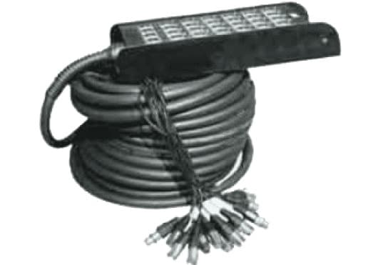 Yellow Cable ECOH106-30 - Multicore con stagebox 24 entradas XLR + 4 retornos XLR (30 m)