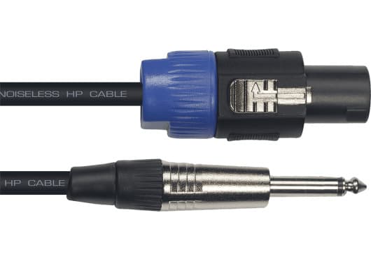 Yellow Cable ECOHP9JS - Cable de altavoz Speakon a Jack 6,35 mm mono (9 m)