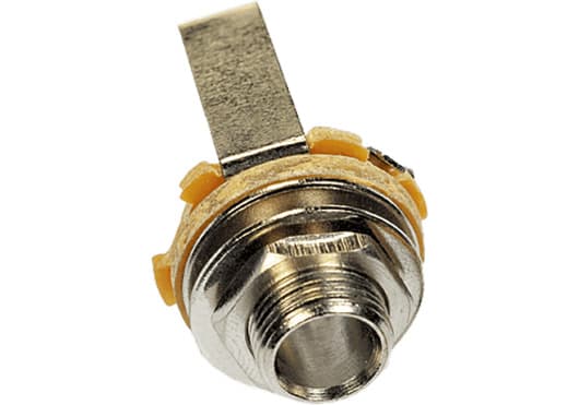 Yellow Cable ECOJACK06 - Chasis jack 6,35 mm (1/4”) mono hembra para montaje en panel