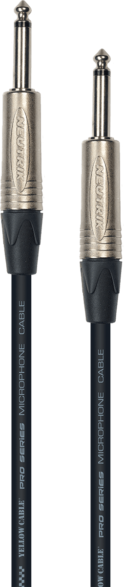 Yellow Cable ECOPROG710D - Jack/Jack Cable with Neutrik connectors. 10m