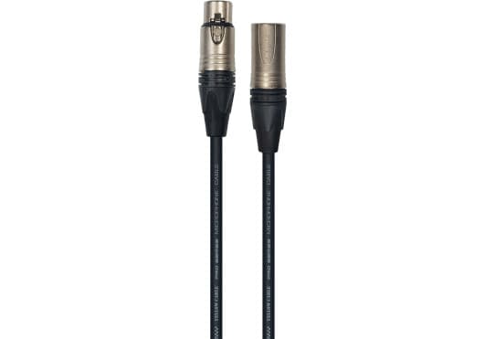Yellow Cable ECOPROM06X - Cable de micrófono balanceado XLR 3 pines con conectores Neutrik (6 m)