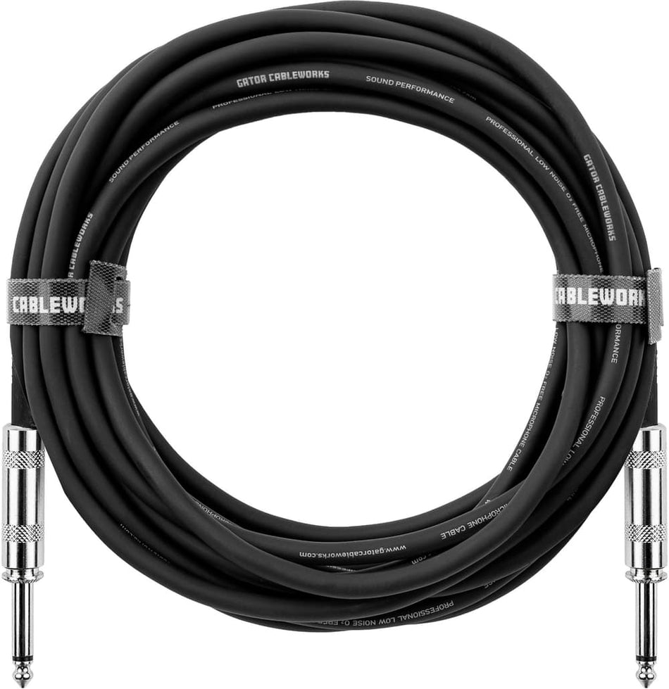 Gator Cableworks EGCGCWB-INS-20 - Jack/Jack Instrument Cable - 6 m