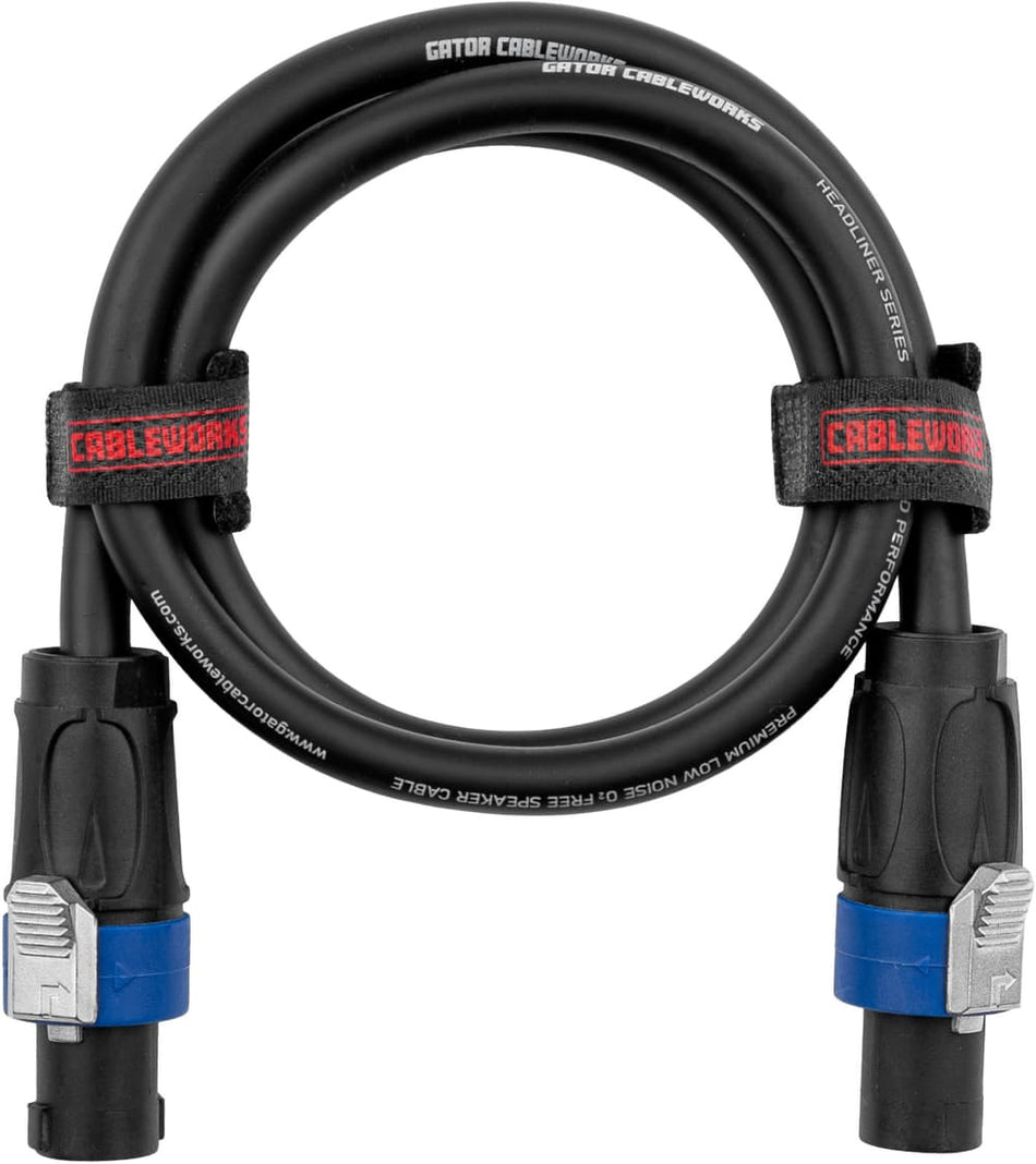 Gator Cableworks EGCGCWC-SPK-03-2TL - speakON/speakON speaker cable - 90 cm