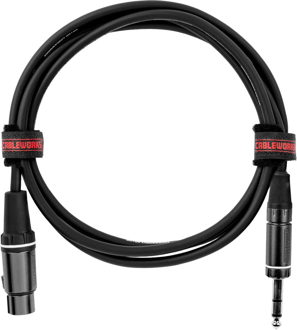 Gator Cableworks EGCGCWC-XLR-05FTRS - XLR Female/Jack Microphone Cable - 1.5 m