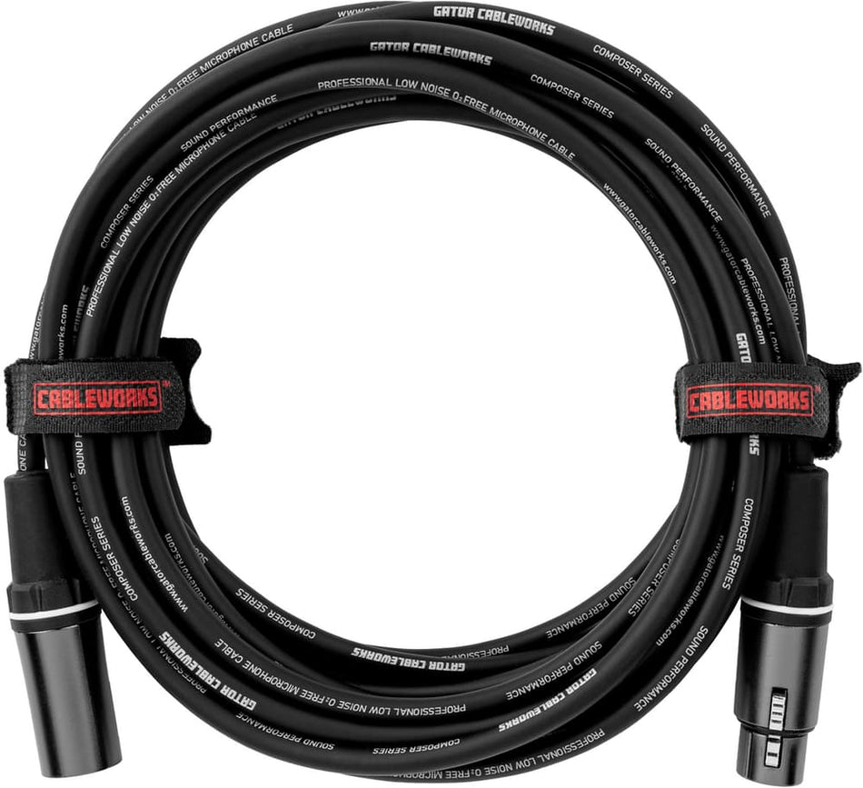Gator Cableworks EGCGCWC-XLR-20 - XLR/XLR Microphone Cable - 6 m