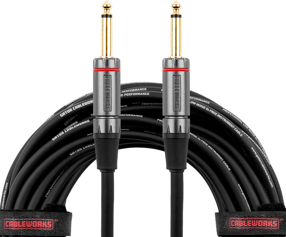Gator Cableworks EGCGCWH-INS-03 - Jack/jack instrument cable - 90 cm