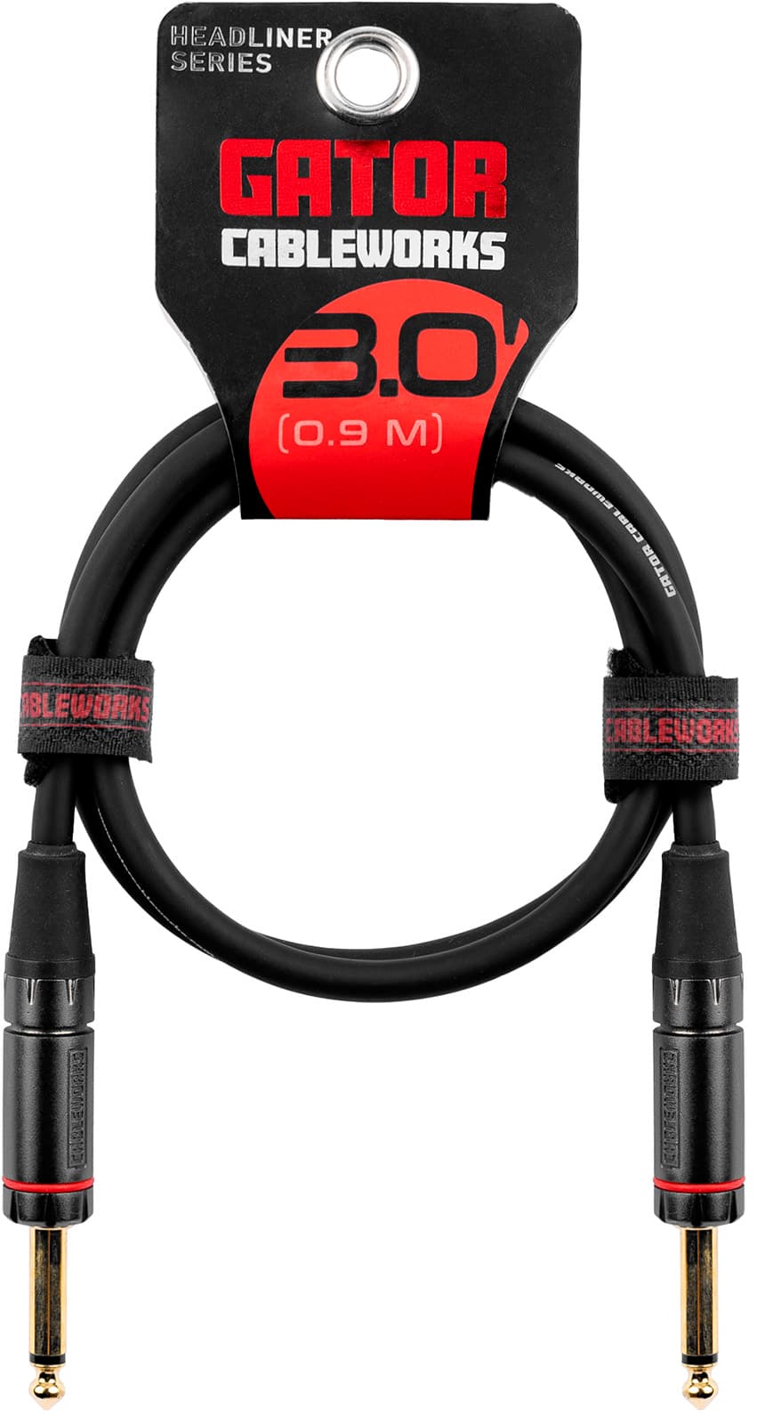 Gator Cableworks EGCGCWH-INS-03 - Jack/jack instrument cable - 90 cm