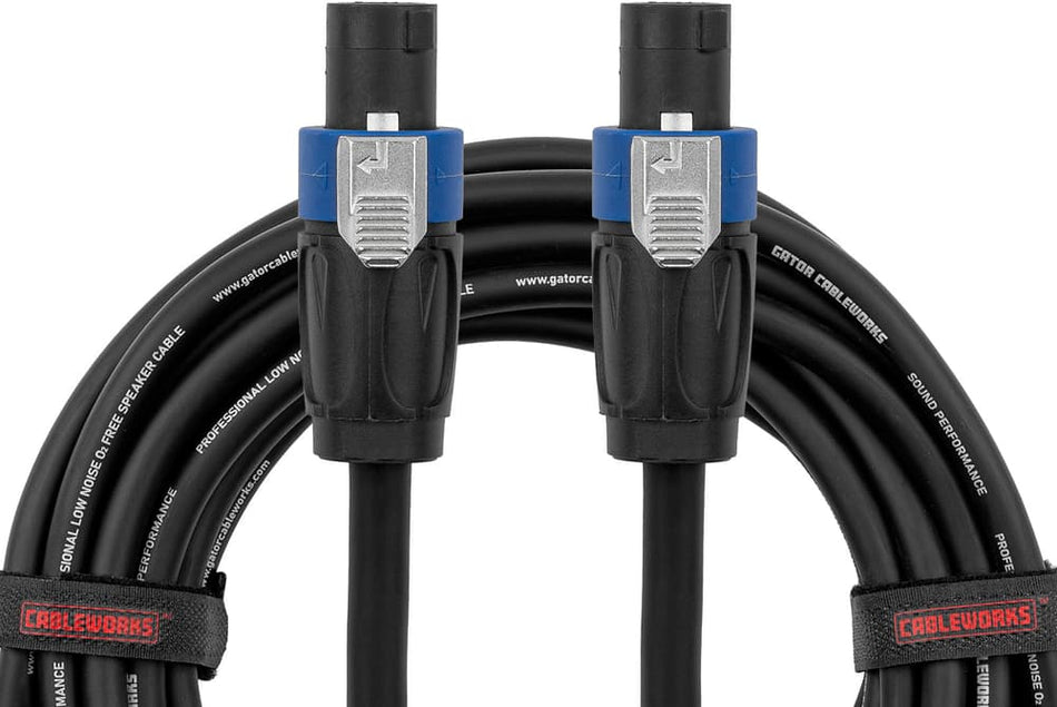 Gator Cableworks EGCGCWH-SPK-25-2TL - speakON/speakON Speaker Cable - 7.5 m