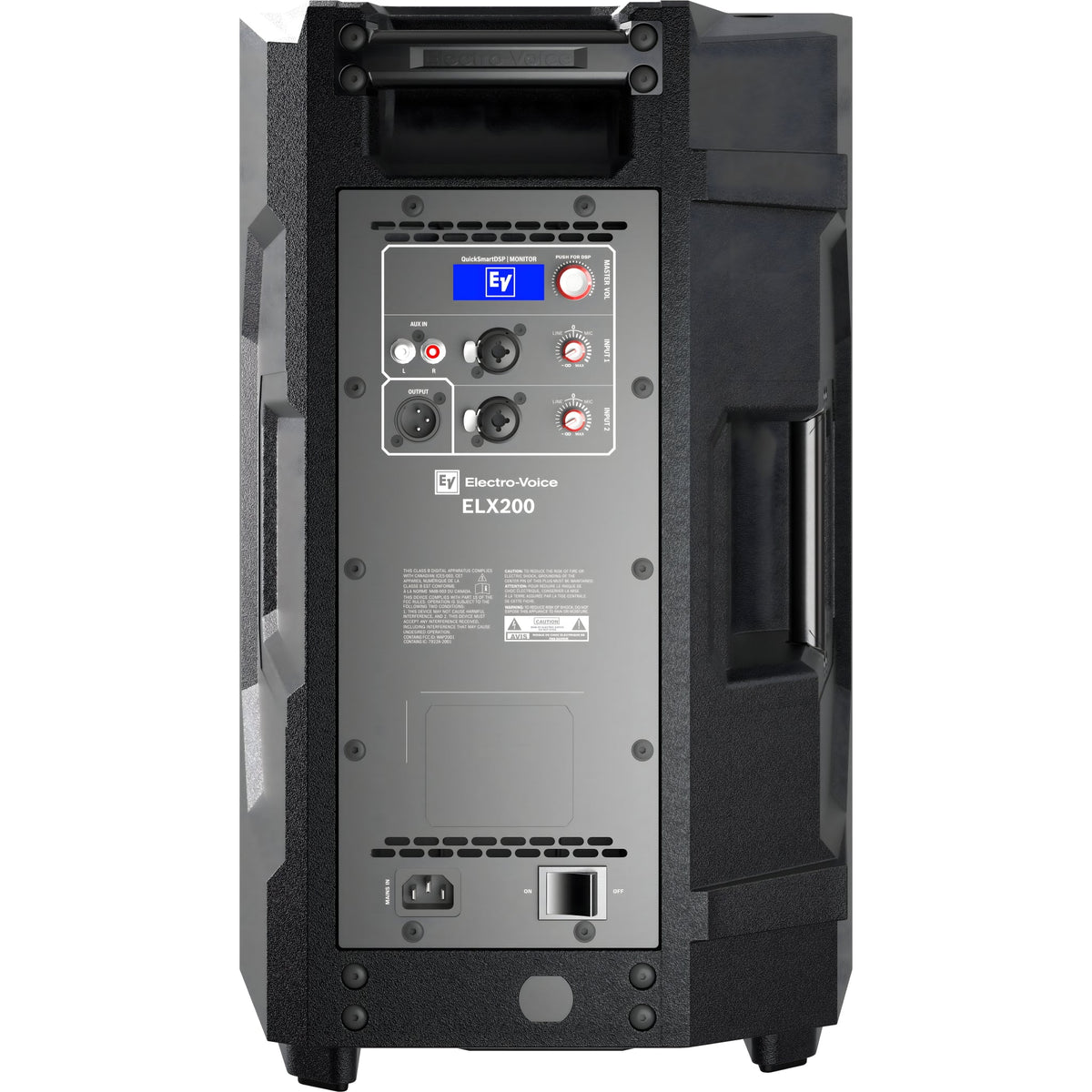 ELECTRO - VOICE ELX200 - 10P - Sistema full range de 2 vías autoamplificado de 10" - Tempo Shop