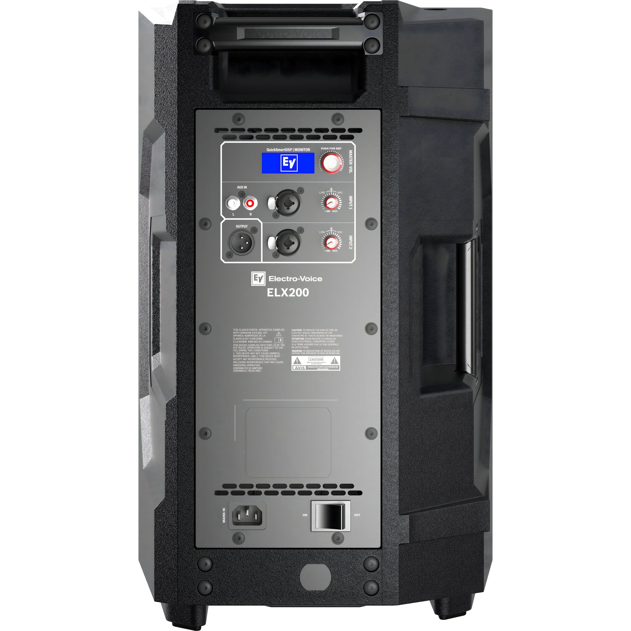 ELECTRO - VOICE ELX200 - 10P - Sistema full range de 2 vías autoamplificado de 10" - Tempo Shop