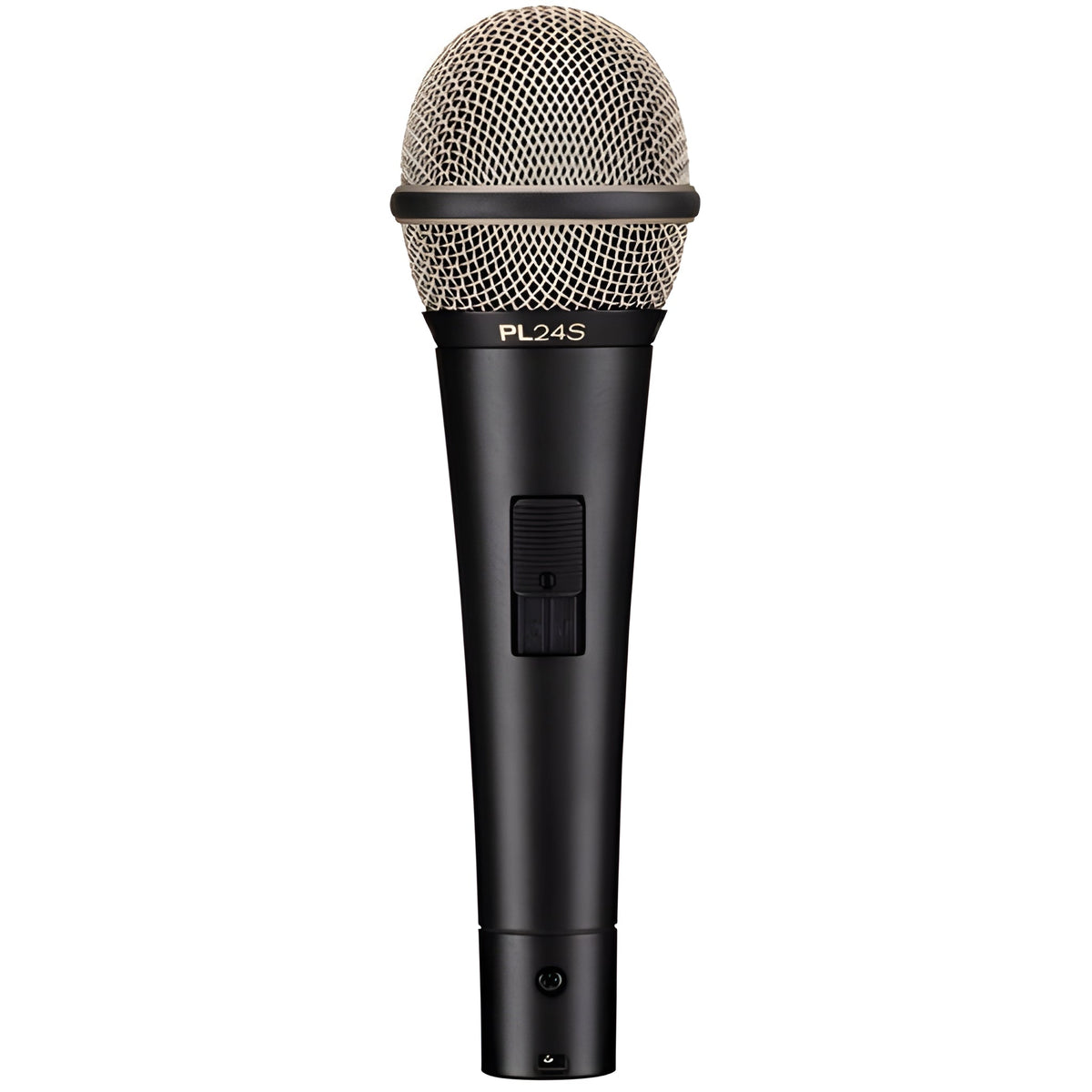 ELECTRO - VOICE PL24S - Micrófono vocal, dinámico, supercardioide con interruptor de encendido y apagado - Tempo Shop