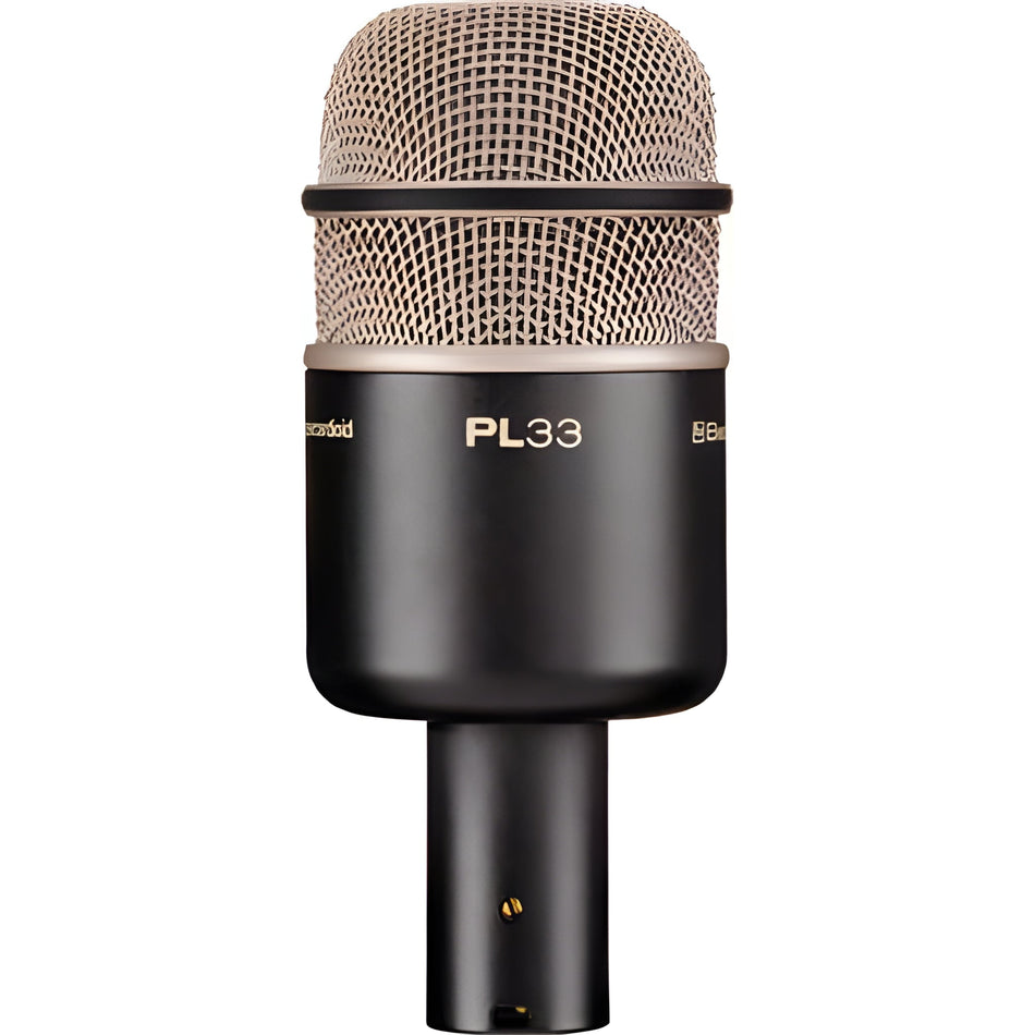 ELECTRO - VOICE PL33 - Micrófono de bombo, dinámico, supercardioide - Tempo Shop