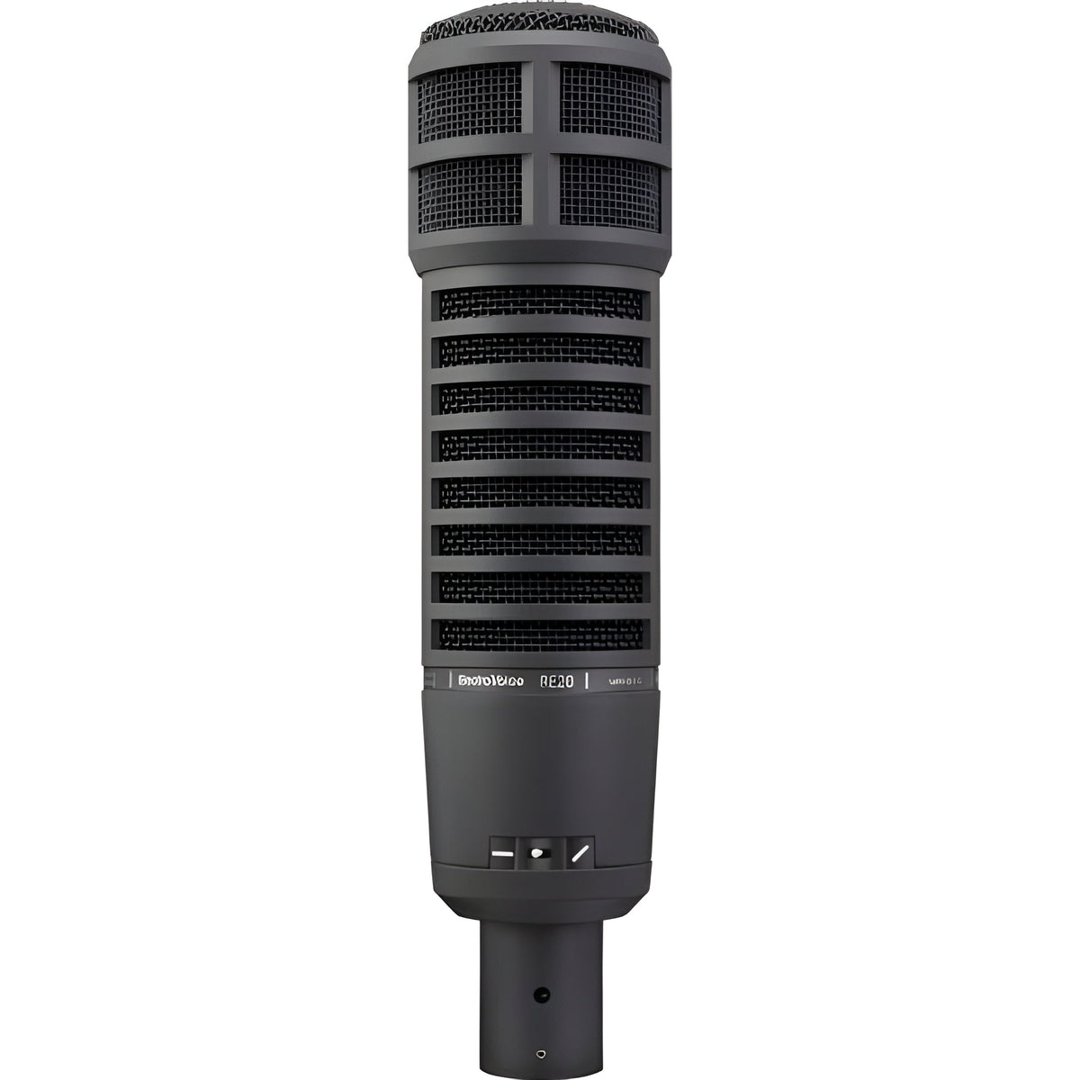 ELECTRO - VOICE RE 20 BLACK - Micrófono dinámico de gran diafragma variable - D - Tempo Shop