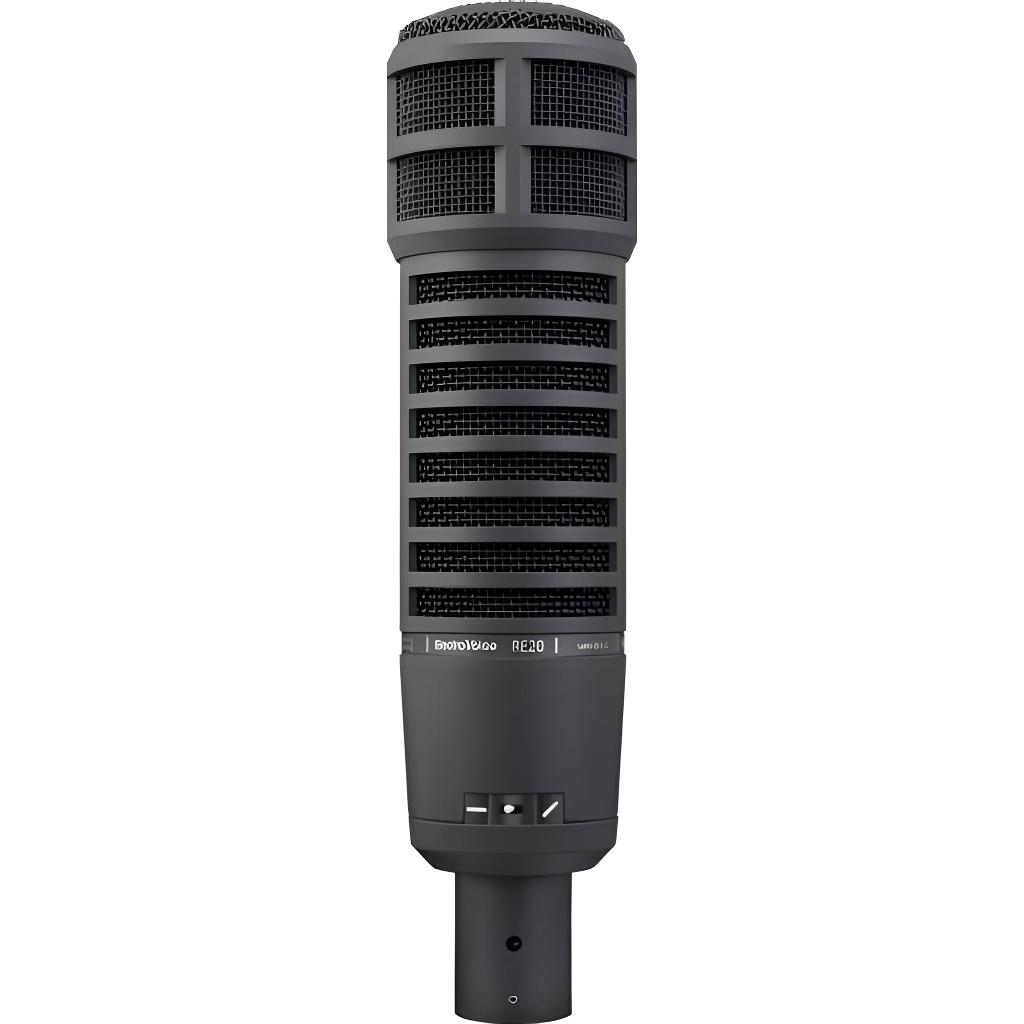 ELECTRO - VOICE RE 20 BLACK - Micrófono dinámico de gran diafragma variable - D - Tempo Shop