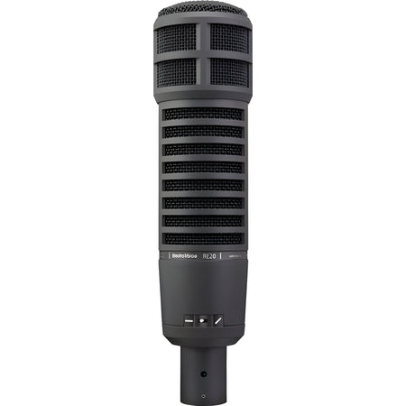 ELECTRO - VOICE RE 20 BLACK - Micrófono dinámico de gran diafragma variable - D - Tempo Shop
