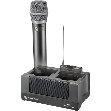 ELECTRO - VOICE RE3 - ACC - BC2 - Cargador de baterías para dos transmisores inalámbricos (de mano RE3 - HHT o petaca RE3 - BPT) - Tempo Shop