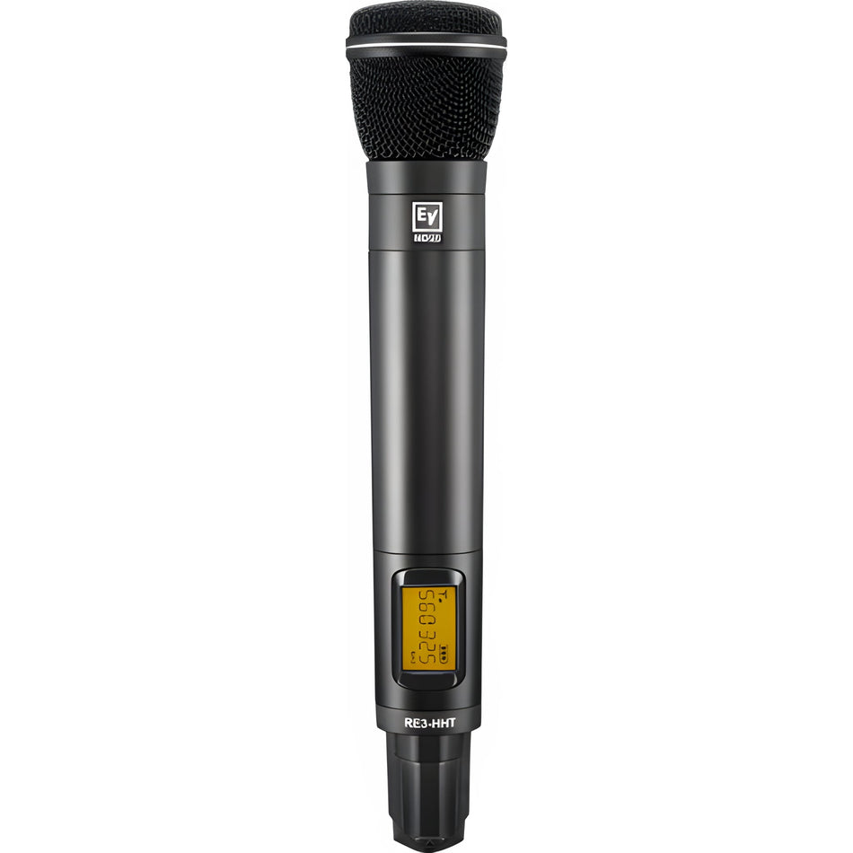 ELECTRO - VOICE RE3 - HHT96 - 5H - Transmisor de mano para sistemas RE3 con cápsula ND96. 560 - 596 MHz (banda 5H) - Tempo Shop