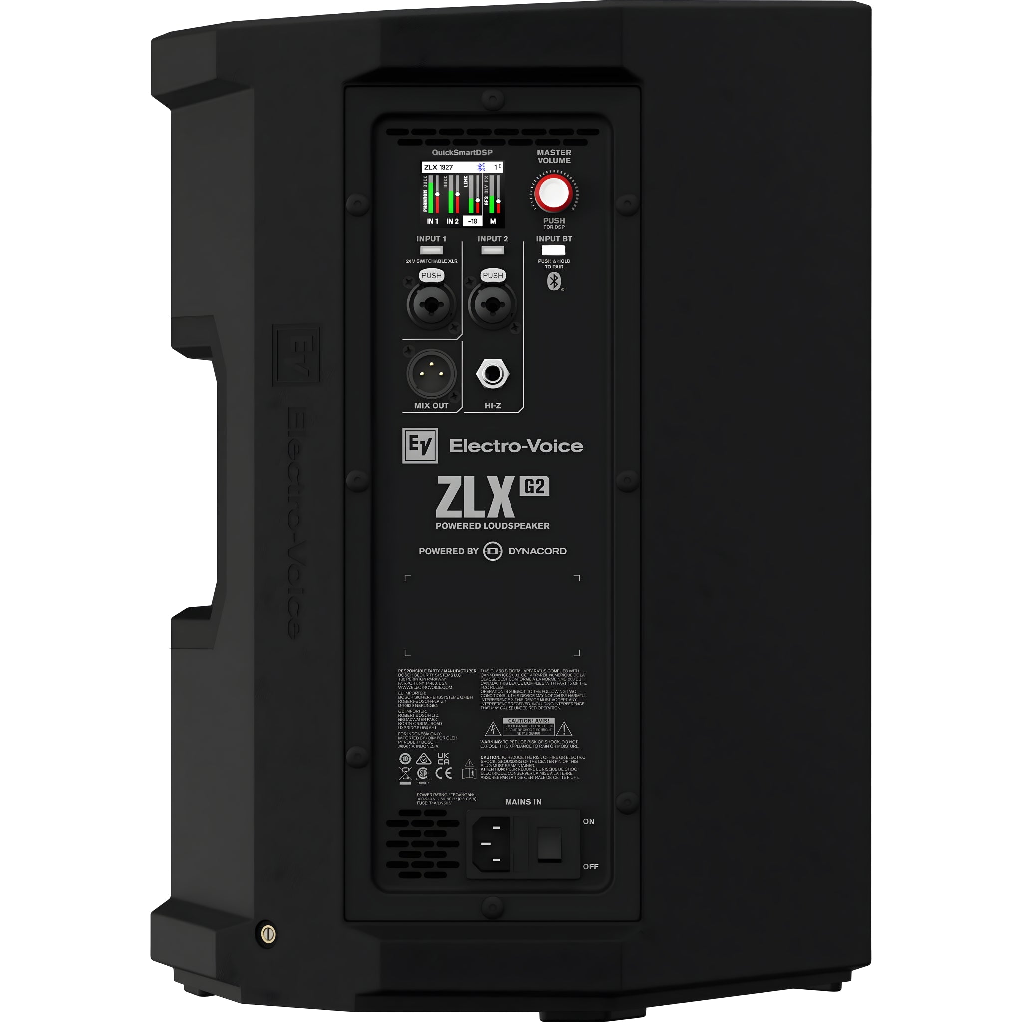 ELECTRO - VOICE ZLX - 8P - G2 - Sistema full range de 2 vías autoamplificado de 8" - Tempo Shop