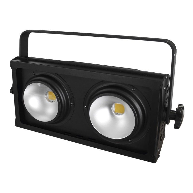eLumen8 Cegadora LED COB 200W - Foco Blinder DMX de 2 Celdas 3200K para Iluminación Escénica - Tempo Shop
