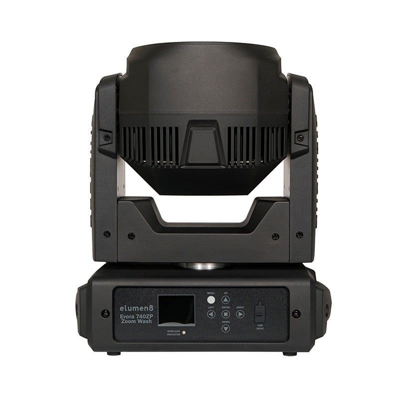 eLumen8 EVORA 740ZP ZOOM WASH 7 LED 40W RGBW - Cabeza Móvil Profesional con Zoom Motorizado y Control de Píxeles - Tempo Shop