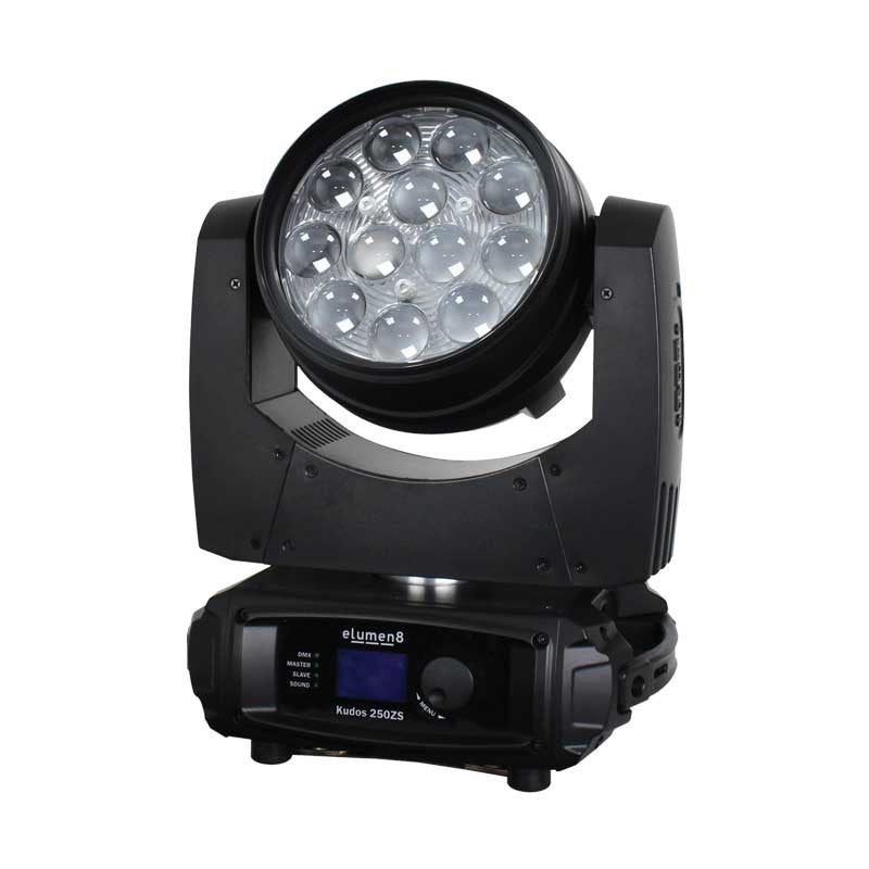 eLumen8 Kudos 250ZS - Cabeza móvil Wash LED RGBW con Zoom de 5º a 60º - Tempo Shop