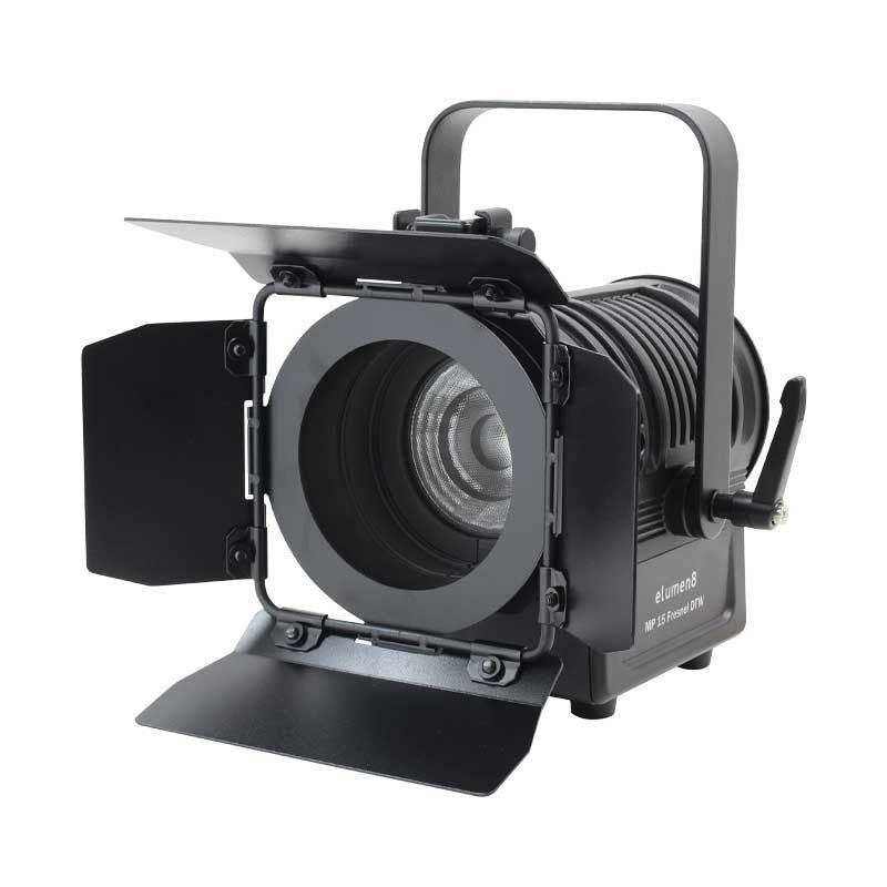 eLumen8 MP 15 LED Fresnel DTW - Foco Proyector Profesional con Tecnología Dim to Warm y Visera - Tempo Shop