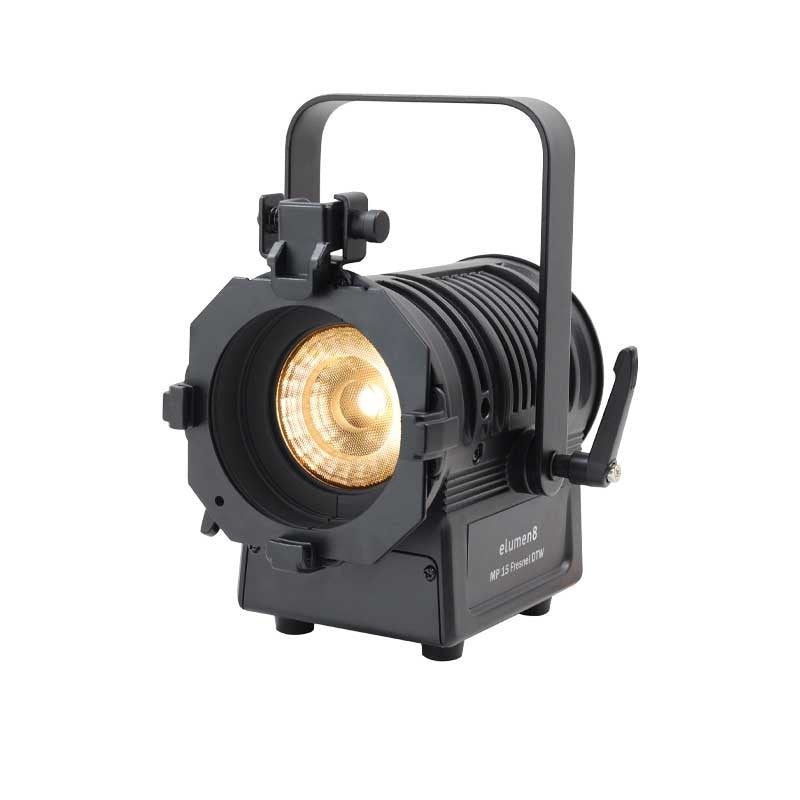 eLumen8 MP 15 LED Fresnel DTW - Foco Proyector Profesional con Tecnología Dim to Warm y Visera - Tempo Shop
