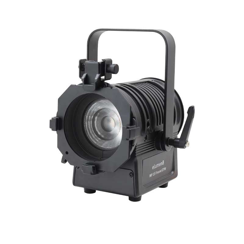 eLumen8 MP 15 LED Fresnel DTW - Foco Proyector Profesional con Tecnología Dim to Warm y Visera - Tempo Shop
