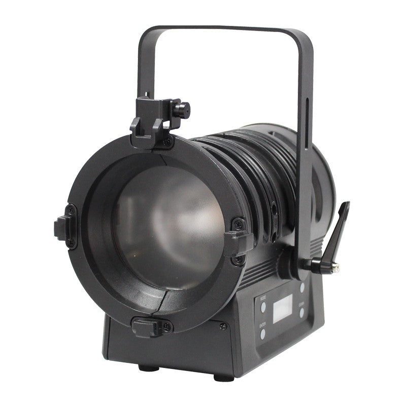 eLumen8 MP 60 LED Fresnel WW MKII - Proyector de Iluminación Teatral 60W Blanco Cálido 3200K con Zoom Manual y Visera - Tempo