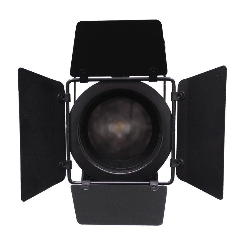 eLumen8 MP 75 LED Fresnel RGBW MKII - Foco proyector con zoom manual de 10º a 50º y visera de 4 palas - Tempo Shop