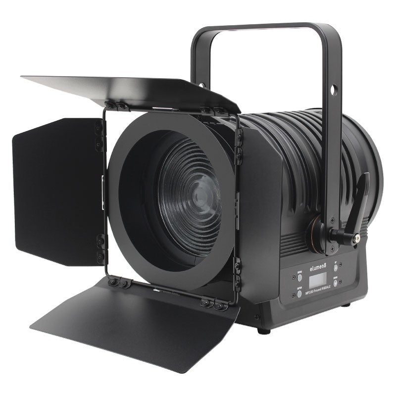 eLumen8 MP180 - Proyector Fresnel LED 180W RGBALC para Teatro y Estudios - Tempo Shop