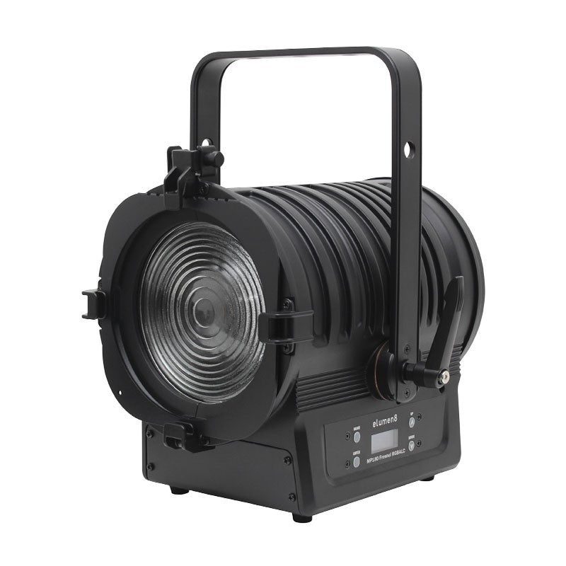 eLumen8 MP180 - Proyector Fresnel LED 180W RGBALC para Teatro y Estudios - Tempo Shop
